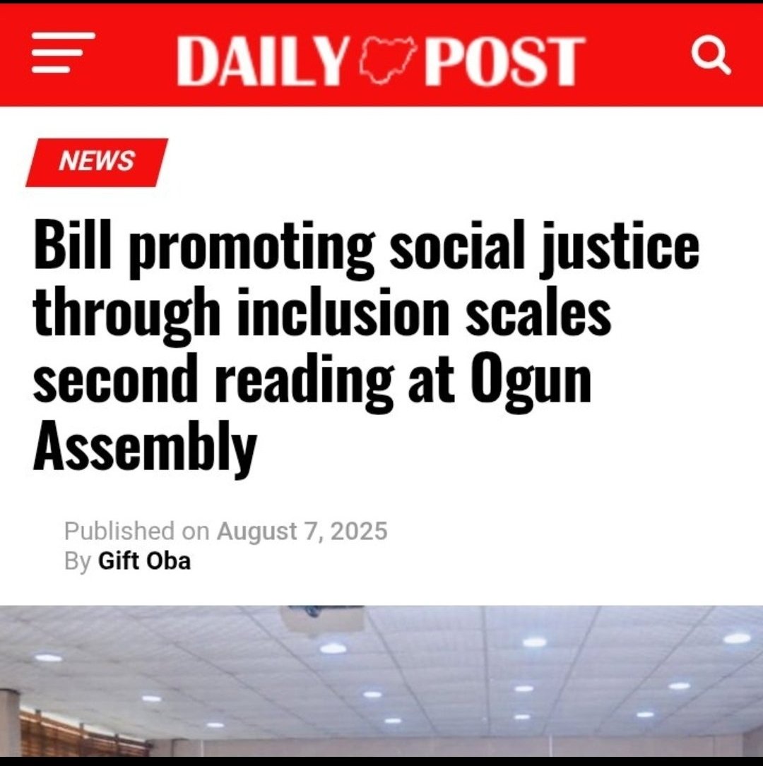 Ọbabìnrin Adérónkẹ́ (@mindshiftorg) on Twitter photo Ogun State House of assembly members, We humbly request clarification on this bill. Whoever is in charge please direct us to where we can read for clarification.
We seek transparency. <a href="/OGSG_Official/">Ogun State Government - OGSG</a> <a href="/HonElemideO/">Rt. Hon. Elemide Oludaisi</a>
Thank you Ogun State House of assembly members, We humbly request clarification on this bill. Whoever is in charge please direct us to where we can read for clarification.
We seek transparency. <a href="/OGSG_Official/">Ogun State Government - OGSG</a> <a href="/HonElemideO/">Rt. Hon. Elemide Oludaisi</a>
Thank you