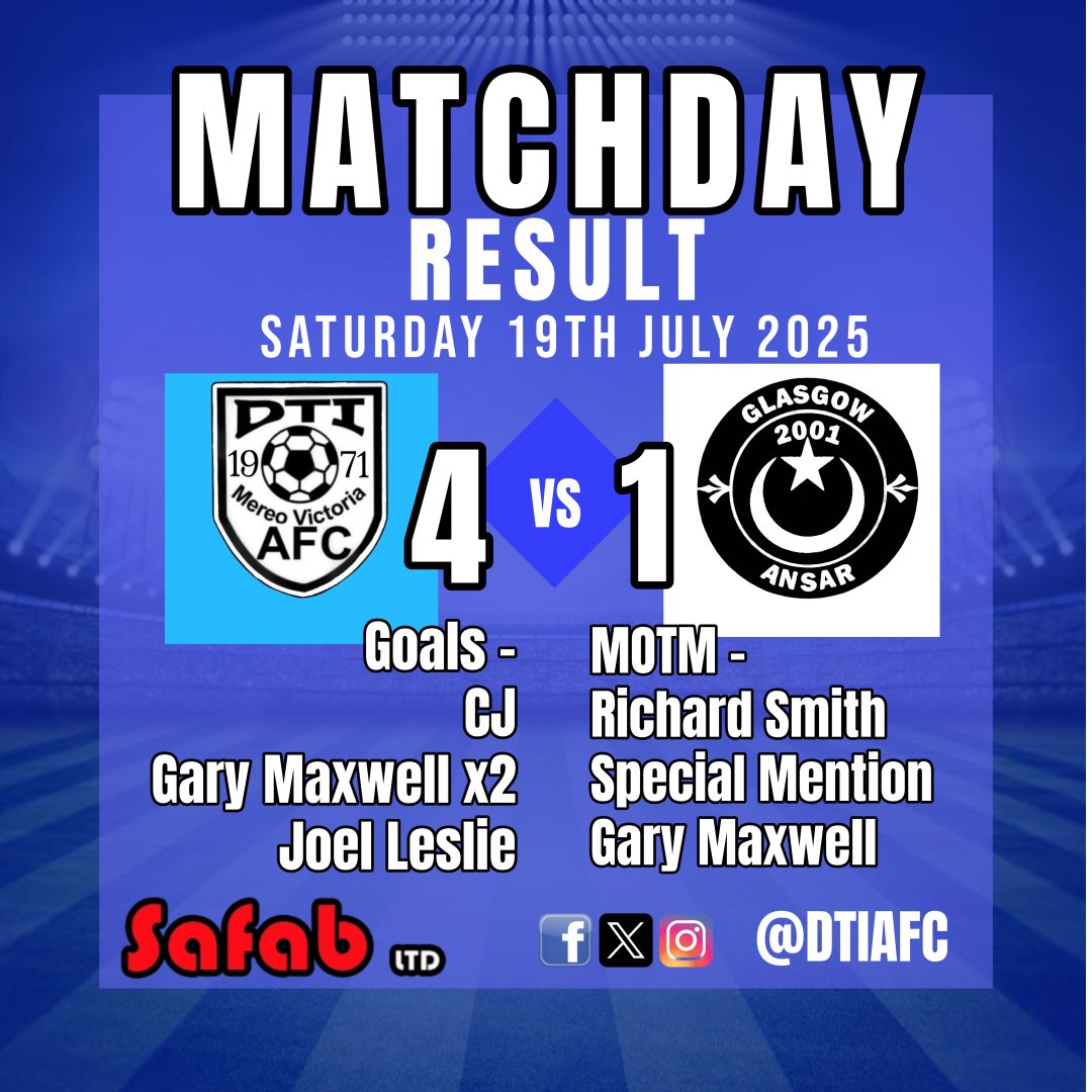 Preseason for DTI. The team are growing and building a side to compete in all competitions this season.

Mon the trade