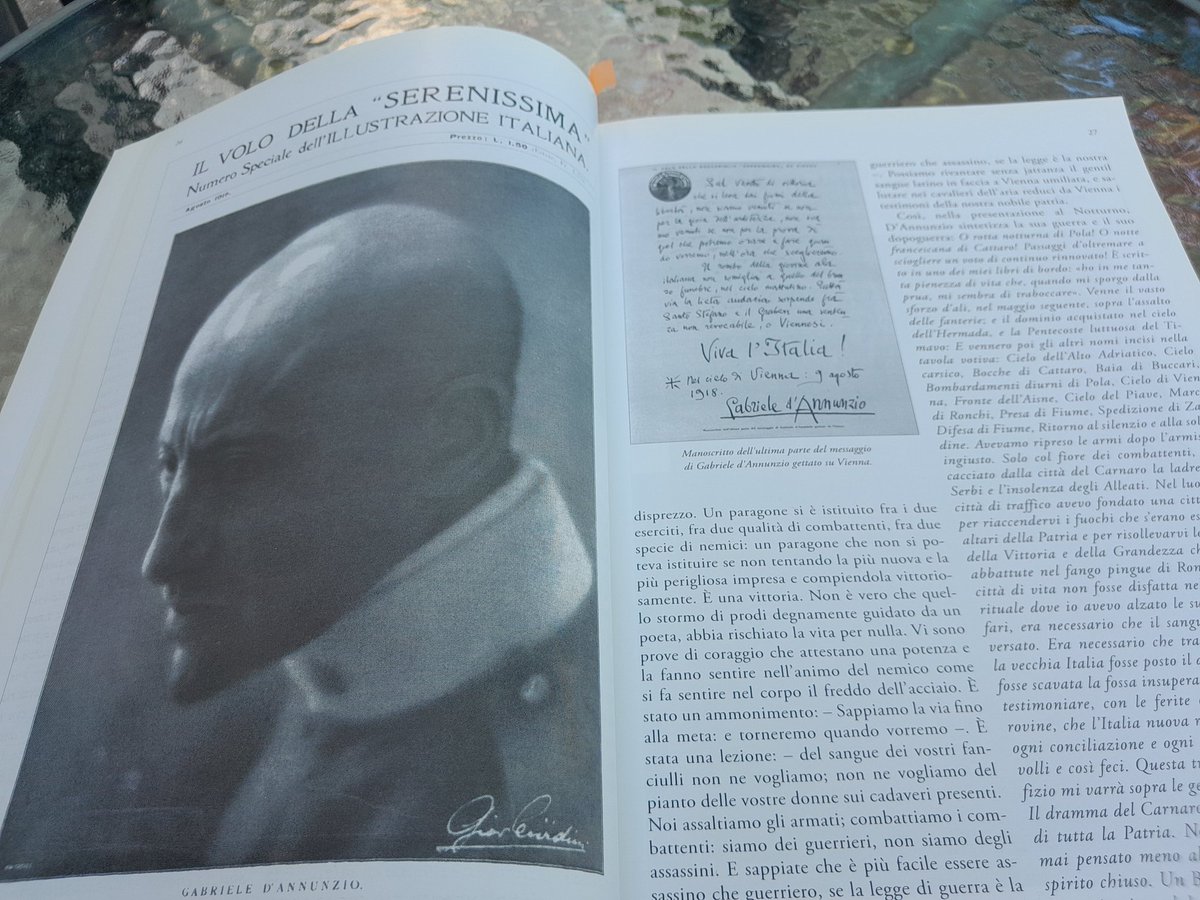 9 agosto, 107 anni fa il volo su Vienna 💪
#volosuvienna
#dannunzio 
#1918
<a href="/Luigiantonio80/">Luigi Bassi</a>