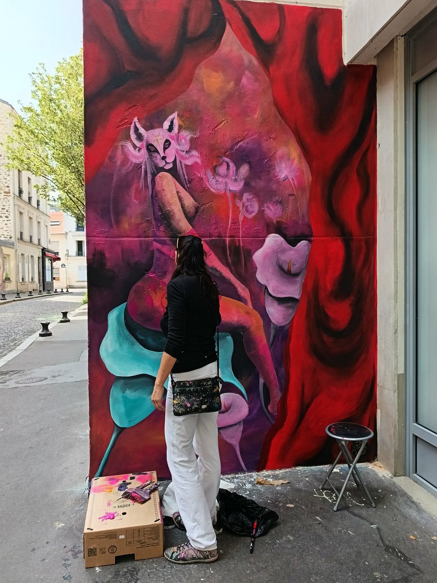 En Live derrière chez moi...
Bravo l'artiste 👏👏👏
Kisses 💋💋