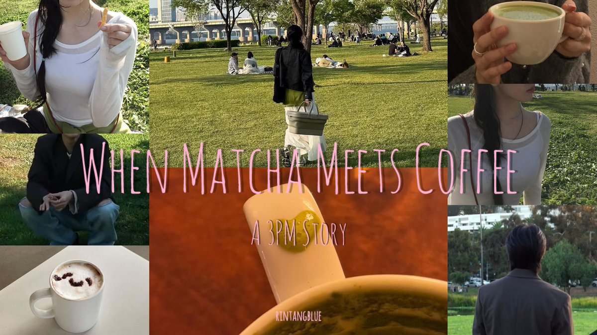 rintangblue's tweet image. When Matcha Meets Coffee: A 3PM Story
—a #wangju local au by rintangblue
