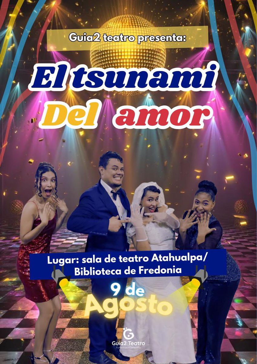 🎭📚 ¡Hoy nuestra capital vibra con cultura y talento!

📖 Cuentos de Colombia – Historias para niños sobre nuestra independencia, en el Museo de Arte Moderno.
⏰ 10:00 a.m.

✨ El Tsunami del Amor – Teatro y humor en la Sala de Teatro Atahualpa.
⏰ 4:30 p.m.

#PlanParaHoy