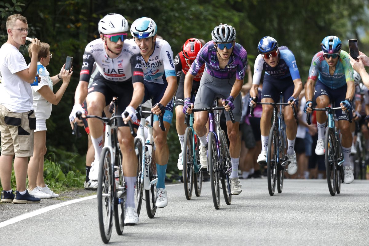 🏁 FINISH 

A rock-solid day for Filippo Zana.  

Our Italian rider finished in a group with the favourites and is now in the top 🔟 of the GC.

🇵🇱 #TourDePologne