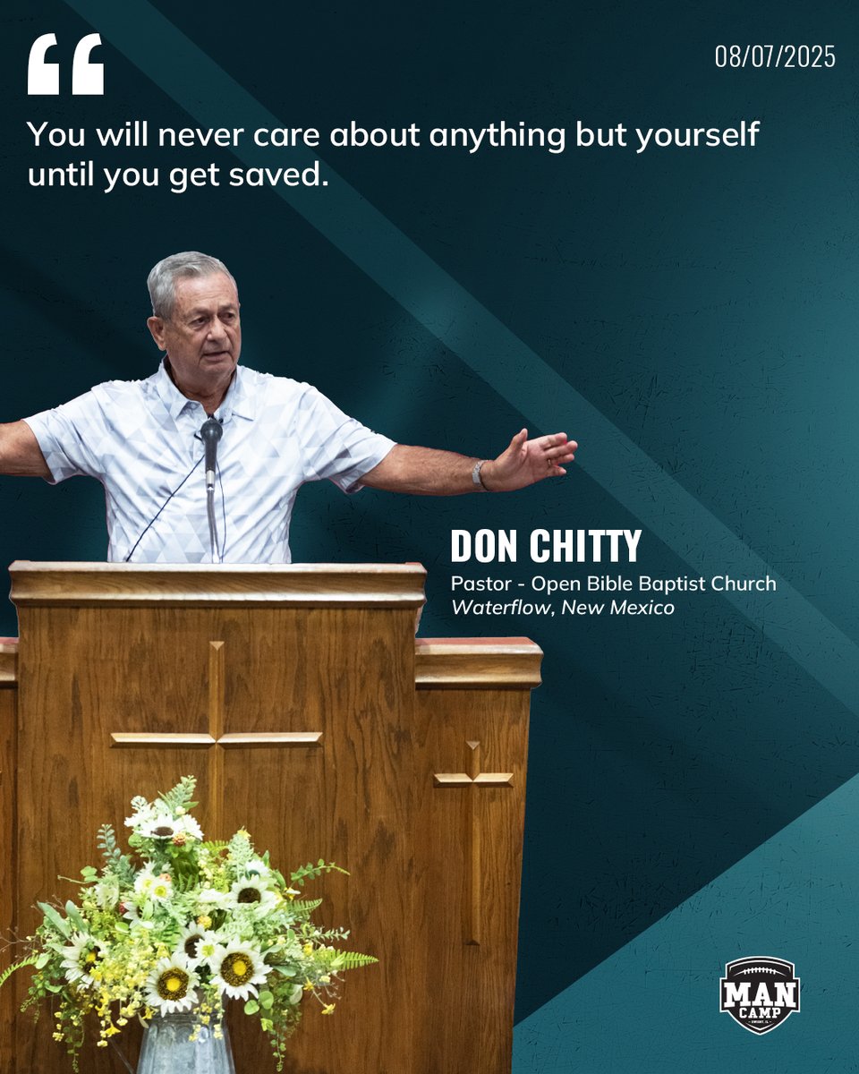 “O sing unto the LORD a new song; for he hath done marvellous things…” On Thursday, Pastor Don Chitty shared his testimony, and said, “If Jesus can save me, He can save anybody!”