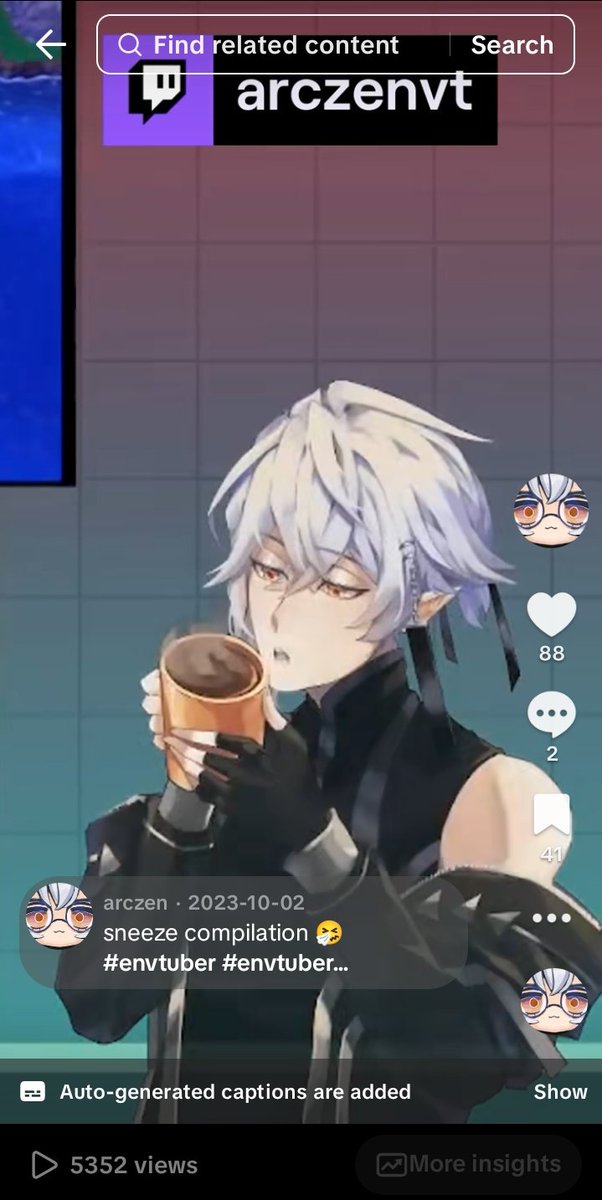 I'm being constantly reminded by Tiktok that this post is still currently getting likes.

It's even the most viewed tiktok that i have- like bro it's over 5k views that's insane 😭