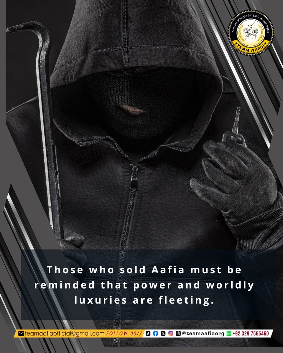 Team Aafia official (@teamaafiaorg_) on Twitter photo Those who sold Aafia must be reminded that power and worldly luxuries are fleeting.
#SaveAafiaNow
Team Aafia Official
<a href="/TeamAafiaOrg_/">Team Aafia official</a>
#AafiaSiddiqui #FreeAafia
FMC Carswell Those who sold Aafia must be reminded that power and worldly luxuries are fleeting.
#SaveAafiaNow
Team Aafia Official
<a href="/TeamAafiaOrg_/">Team Aafia official</a>
#AafiaSiddiqui #FreeAafia
FMC Carswell
