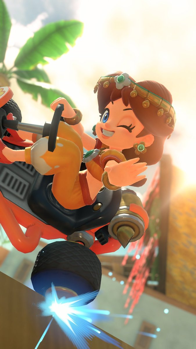 DaisyShutterbug's tweet image. #MarioKartWorld  #PrincessDaisy 
#マリオカートワールド写真部