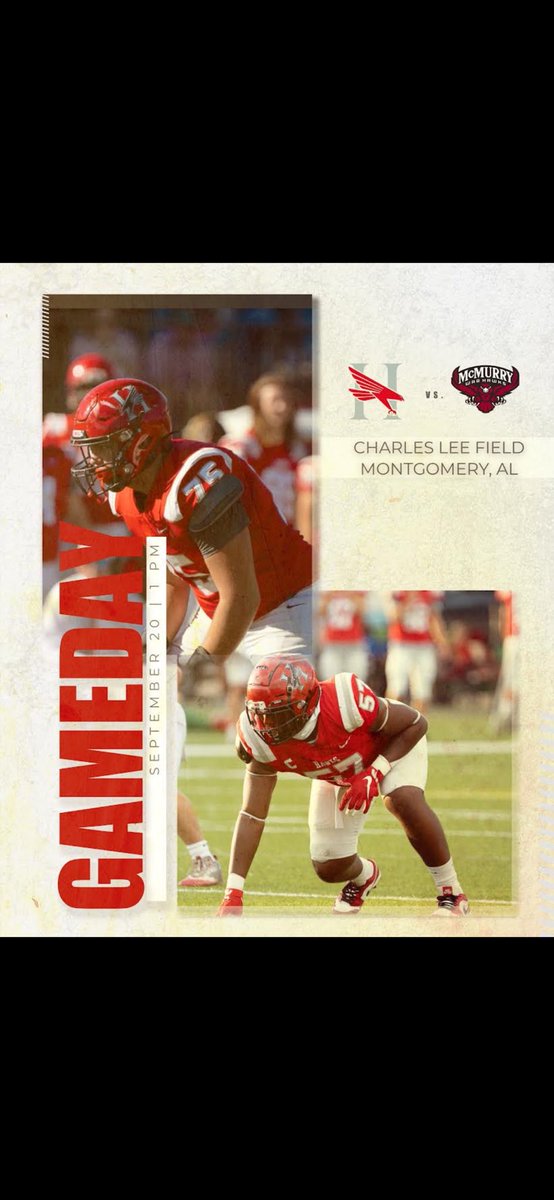 Thank you <a href="/CoachHiltman/">Luke Hiltman</a> for the game day invite excited to meet you and the coaching staff!
<a href="/chadmcheatham/">Chad M Cheatham</a> <a href="/LDaves13/">Logan Daves</a> <a href="/NwGaFootball/">NwGa Football</a> <a href="/TeamFYNSports/">Team FYN Sports</a> <a href="/RecruitGeorgia/">Recruit Georgia</a> <a href="/HawksFootball/">Huntingdon Football</a>