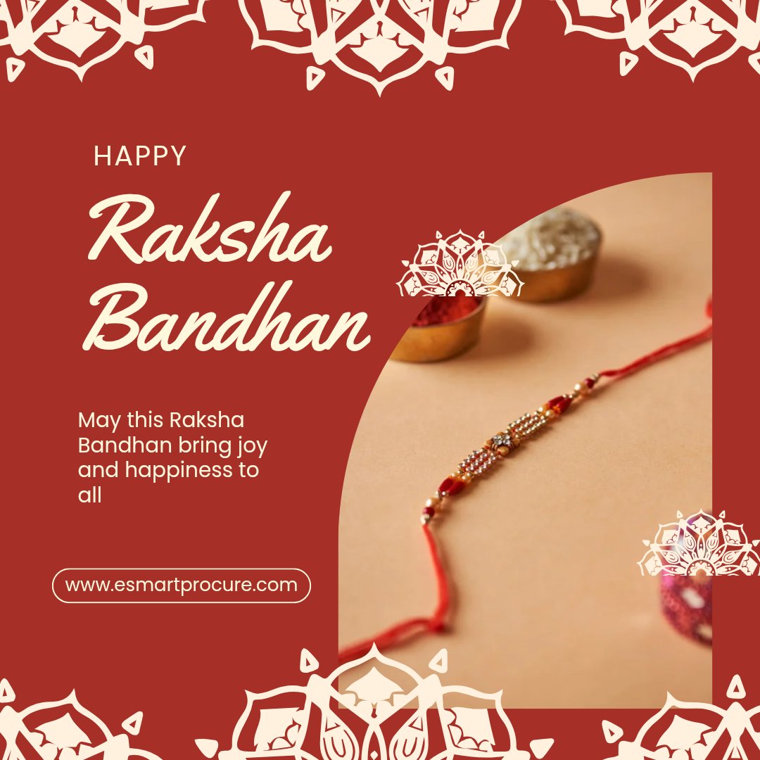 esmartprocure's tweet image. From childhood fights to lifelong promises — that’s the magic of Raksha Bandhan.

#SiblingStories #LoveAndProtection #RakhiLove