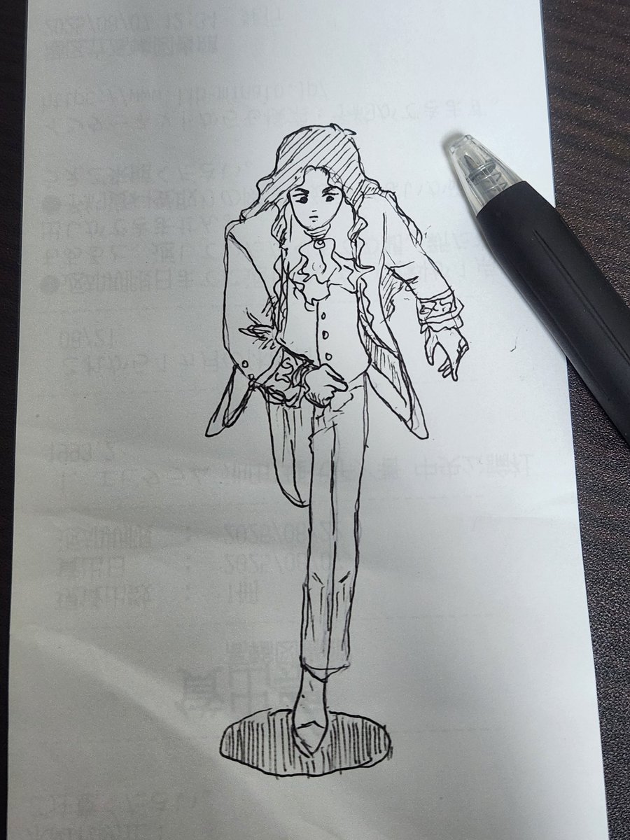 描いてから気づいたよ。キュロットがスーツパンツになってるw走るジェローデル。ただジェロのことが好きな人が書いたどうかしちゃってるジェロ主人公の小噺本（文字）を出す予定です。再掲話もあります。ジェロ走ります。いつも通り、これ🔔🌹？な話多いです。よろしくお願いします。