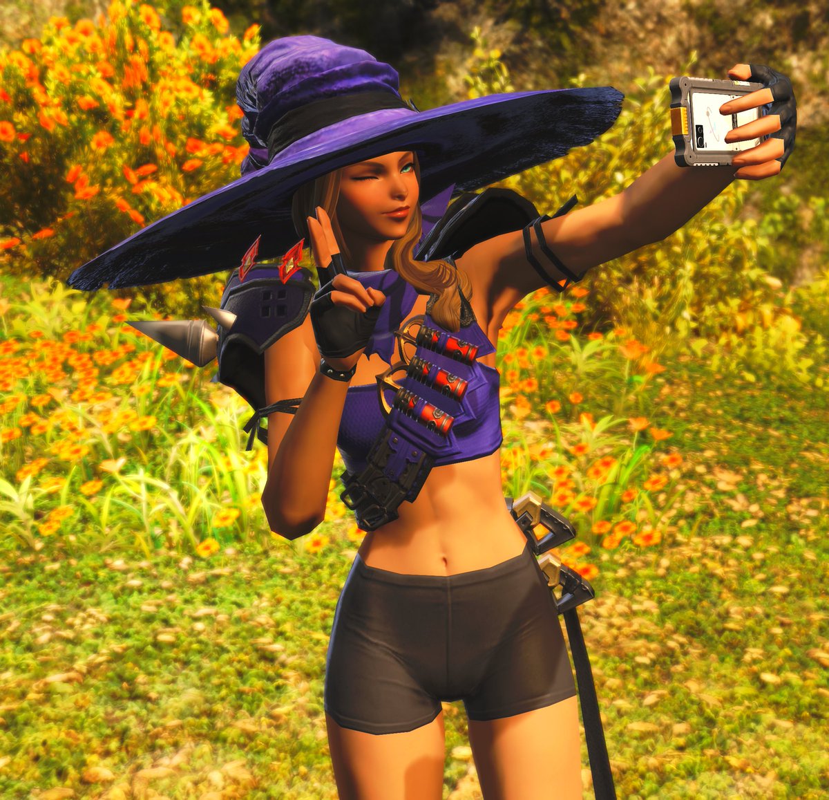 I can finally wear this damn hat. We did it folks, we got our #HatsForViera!

#FFXIV #Gpose