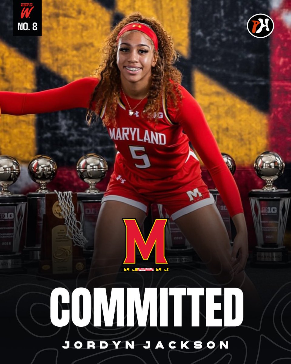 Posther Hoops (@postherhoops) on Twitter photo 🚨: Jordyn Jackson, 5⭐️ 6-1 guard C/O 2026 (No. 8 recruit), according to SportsCenter NEXT 100, has committed to the Maryland Terrapins.🐢🔴⚫️
(🤳: <a href="/JaylaJordyn/">Jayla Jordyn Jackson</a> ) 🚨: Jordyn Jackson, 5⭐️ 6-1 guard C/O 2026 (No. 8 recruit), according to SportsCenter NEXT 100, has committed to the Maryland Terrapins.🐢🔴⚫️
(🤳: <a href="/JaylaJordyn/">Jayla Jordyn Jackson</a> )
