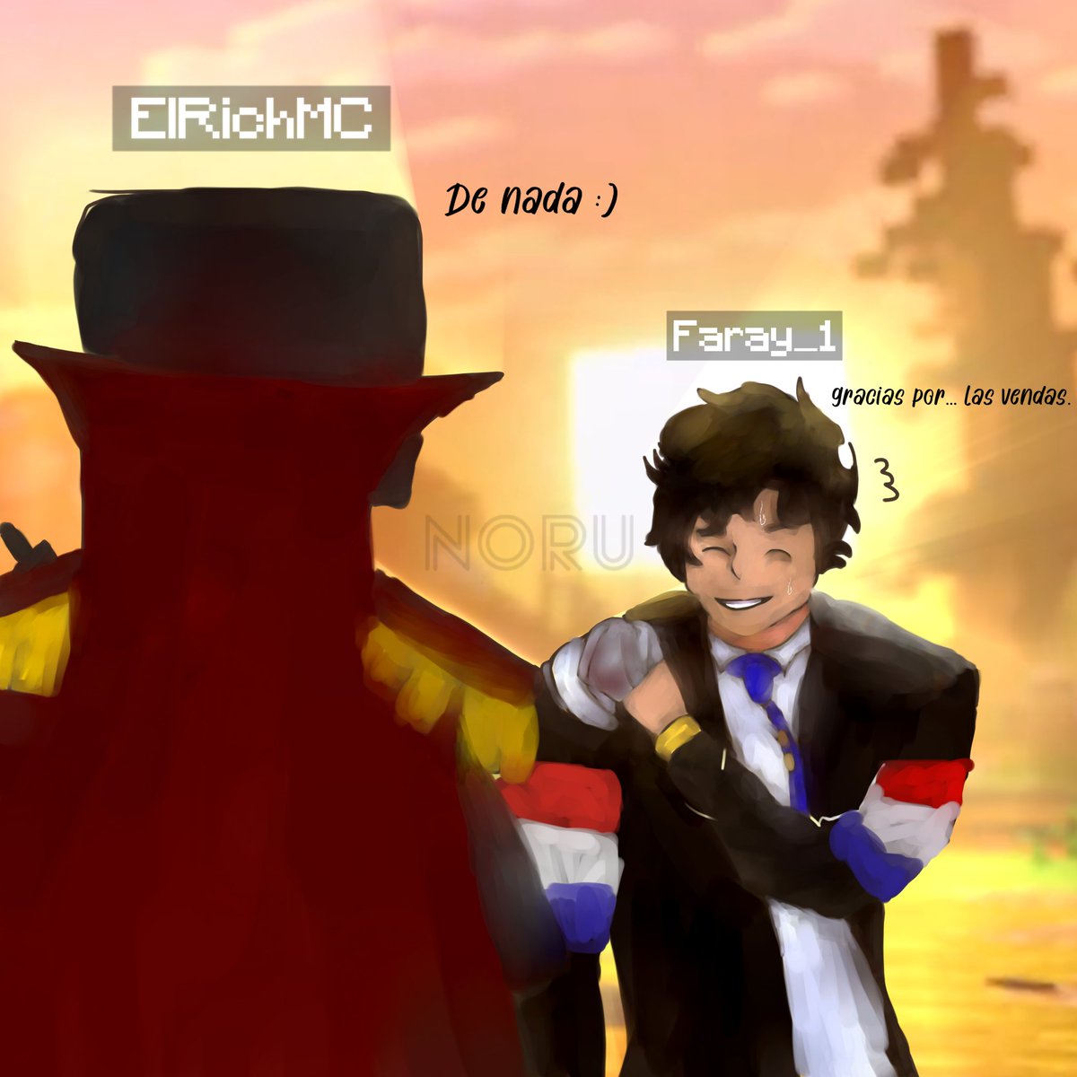 encuentro de faray y rich?? #CubiArt #CubiArtRich