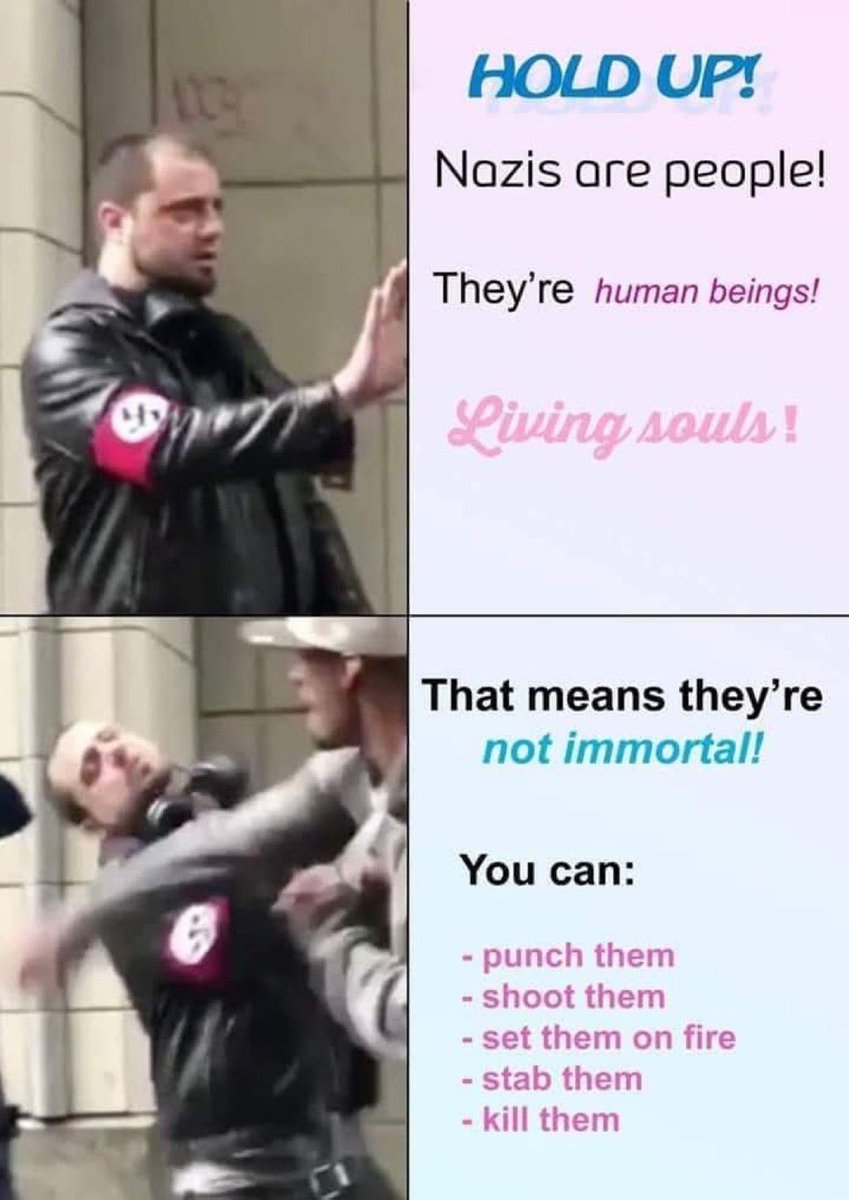 You can: 

-punch them 
-shoot them 
-set them on fire 
-stab them 
-kill them