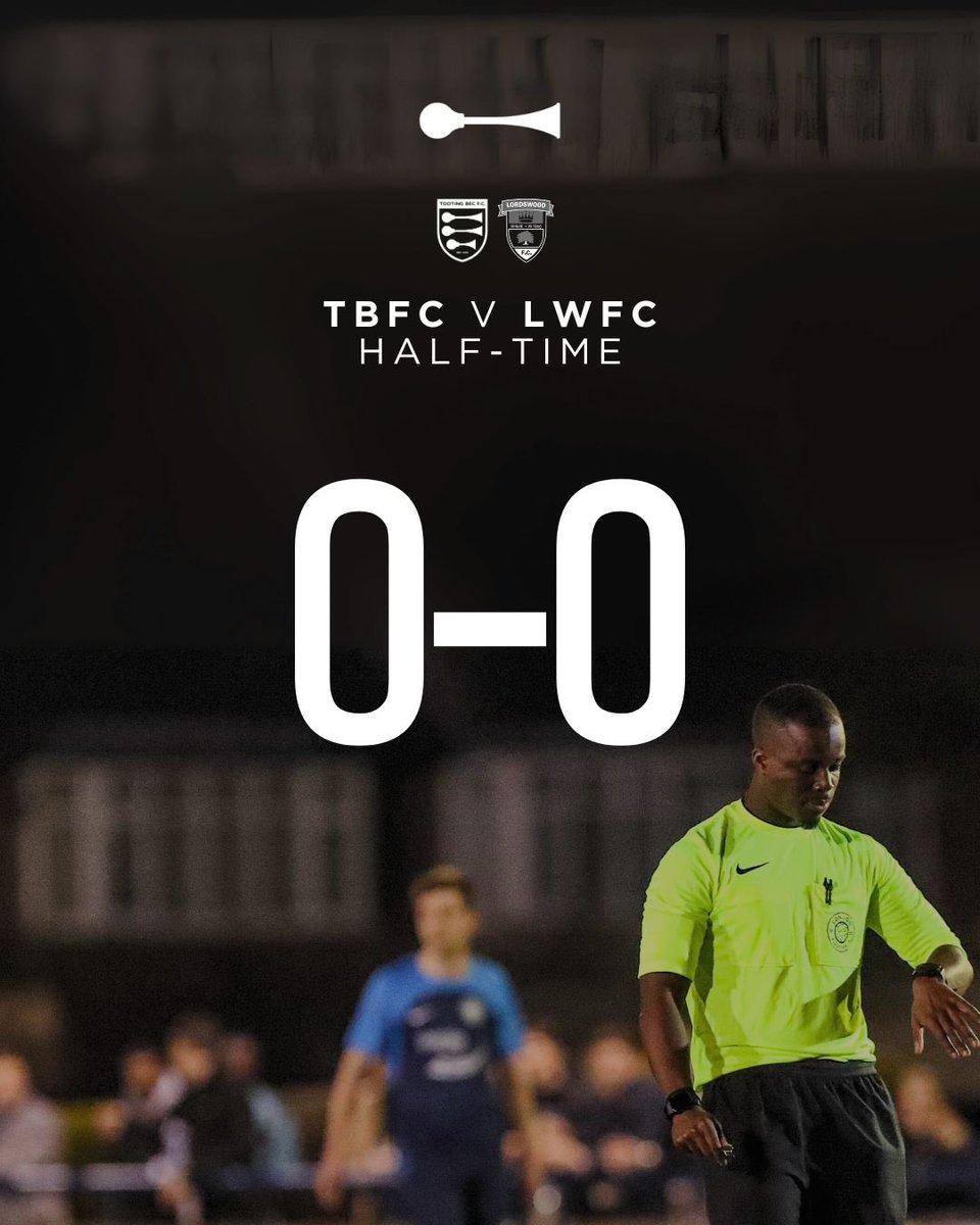 🤝 It’s level at the break.

#UpTheBec #TBFC