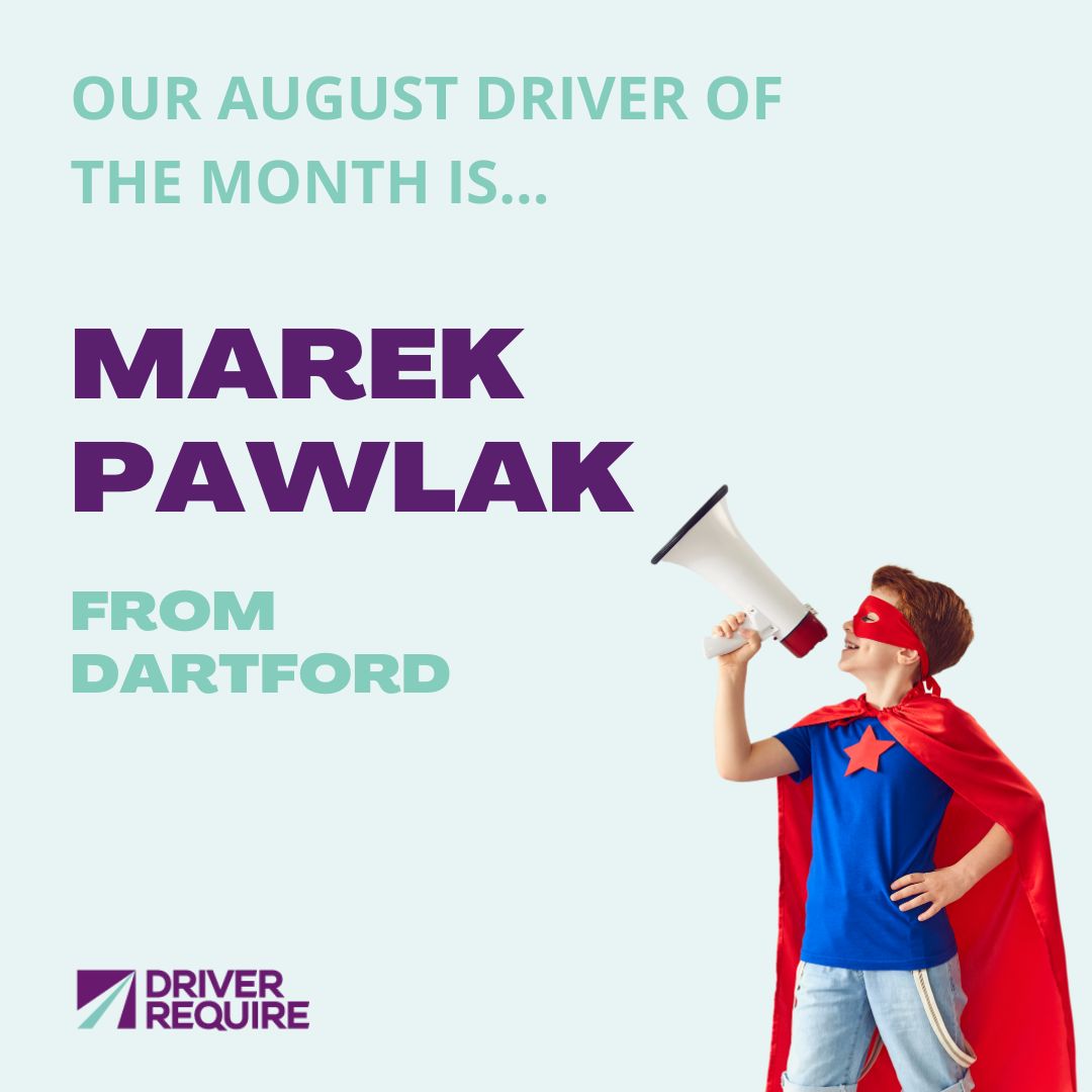 Congratulations to our August Driver of the Month, Marek from our Dartford Branch. Here's why we feel the award is well deserved 🏆 👉pulse.ly/ilip6mriuh

Marek, as well as our thanks, an Amazon voucher is on the way to you! #DriverRecognition #DrivingJobs