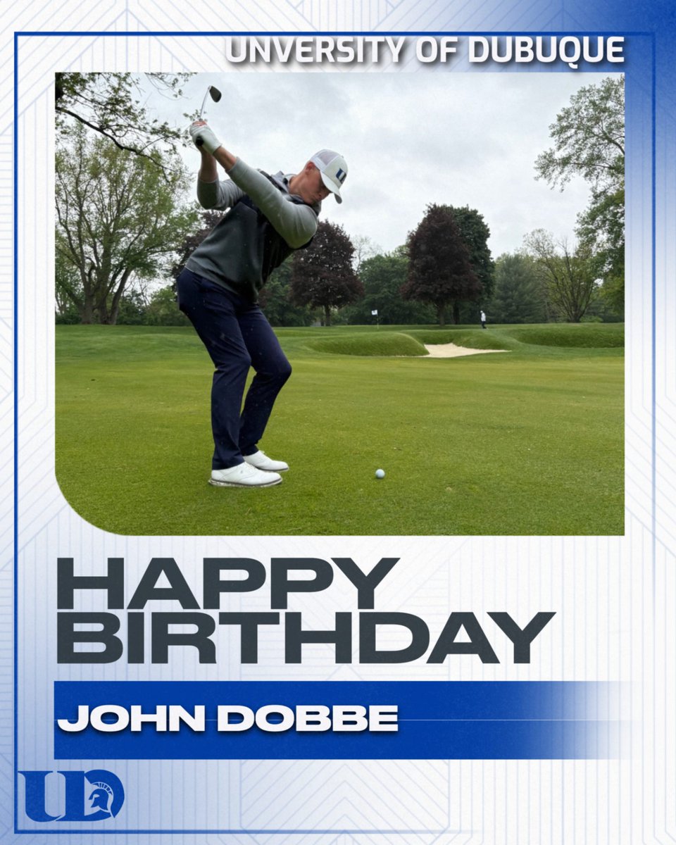 Happy Birthday to our current Spartan, John Dobbe!
Hope you have an amazing day!

#SpartanGolf