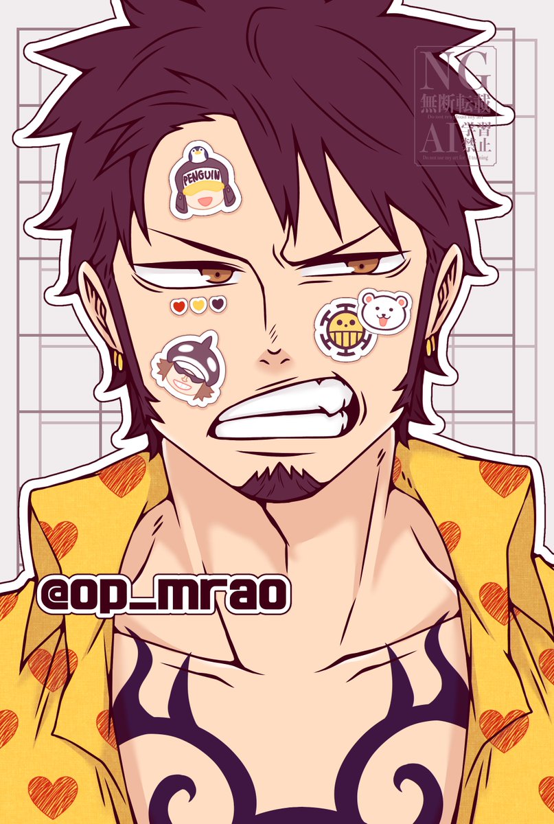 はーとの日💛🏴‍☠️
#ハートの海賊団の日