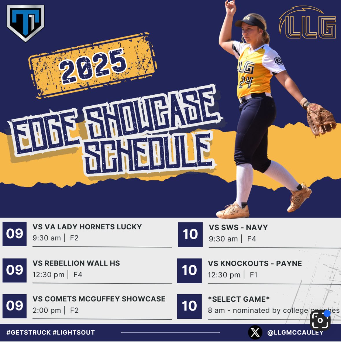 Reagan Haggard (@reaganh2026) on Twitter photo Taking the field tomorrow in a new jersey!
Thankful for my summer with <a href="/AliciaDorgan/">Alicia Dorgan</a> and excited for a fall with <a href="/llgmccauley/">Lady Lightning Gold - McCauley</a>
<a href="/jennamccauleyyy/">Jenna McCauley</a> <a href="/ChapinSoftball/">Chapin Softball</a> <a href="/PrepSoftball/">Prep Softball π₯</a> <a href="/SoftballDown/">Down South Softball</a> <a href="/SBRRetweets/">Softball Recruiting Reposts</a> <a href="/TopPreps/">TOP PREPS @TopPreps | X</a> Taking the field tomorrow in a new jersey!
Thankful for my summer with <a href="/AliciaDorgan/">Alicia Dorgan</a> and excited for a fall with <a href="/llgmccauley/">Lady Lightning Gold - McCauley</a>
<a href="/jennamccauleyyy/">Jenna McCauley</a> <a href="/ChapinSoftball/">Chapin Softball</a> <a href="/PrepSoftball/">Prep Softball π₯</a> <a href="/SoftballDown/">Down South Softball</a> <a href="/SBRRetweets/">Softball Recruiting Reposts</a> <a href="/TopPreps/">TOP PREPS @TopPreps | X</a>