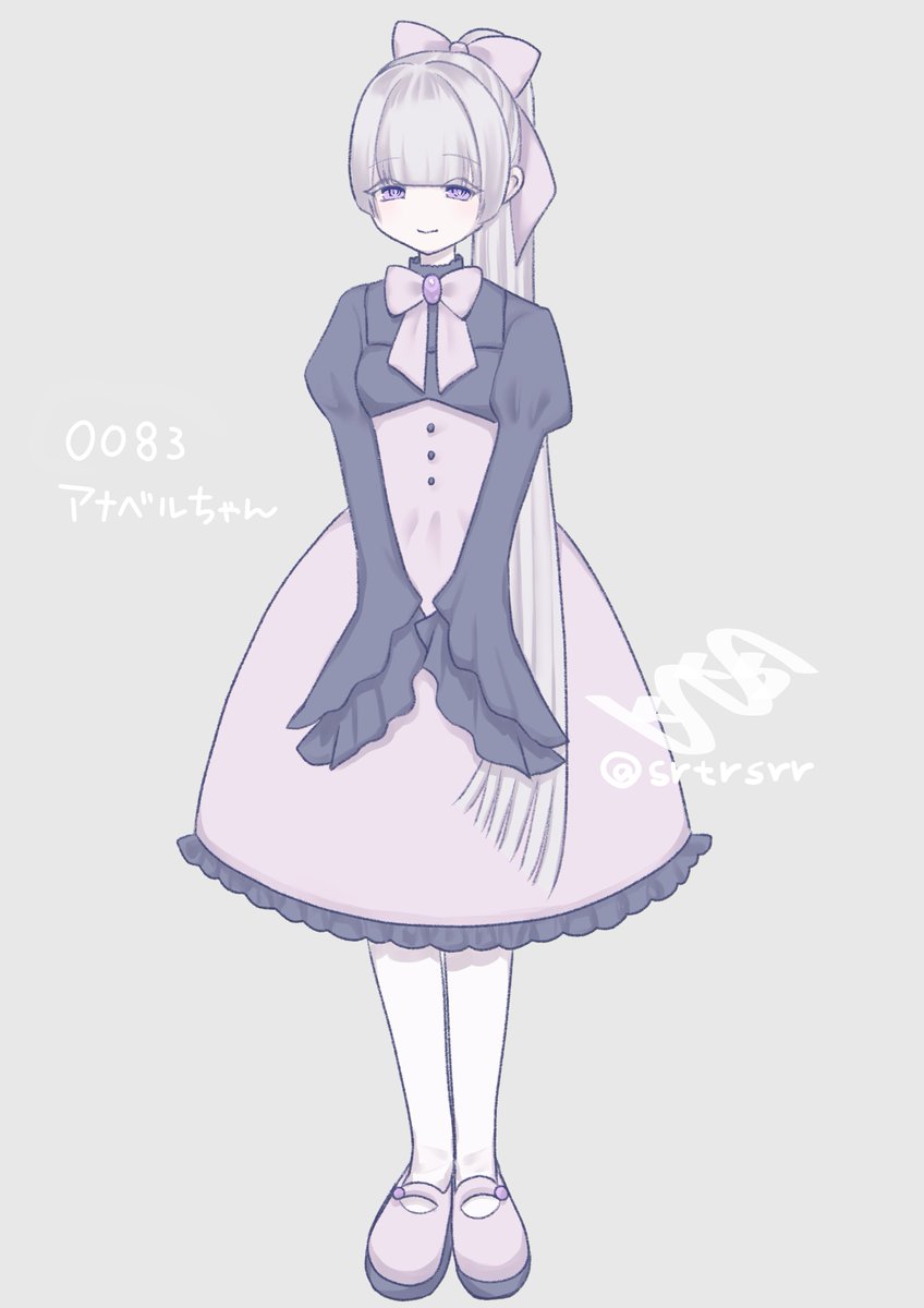 アナベルさん アナベルちゃん描きました！何も知らないですごめんなさい！今から調べ