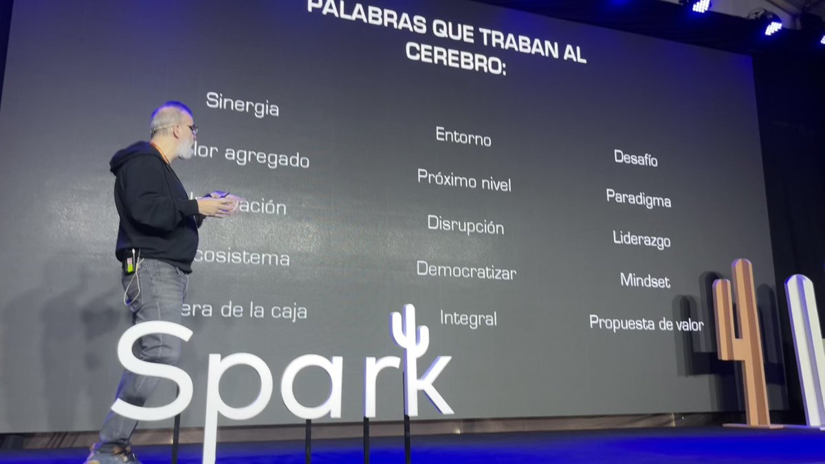 <a href="/latodaterreno/">Melina Jajamovich</a> Ahora es el turno de Juan Ramiro Fernández (<a href="/ramirofv/">Juan Ramiro Fernandez</a>) con “No AI nada que temer” en el festival educativo #Spark2025.