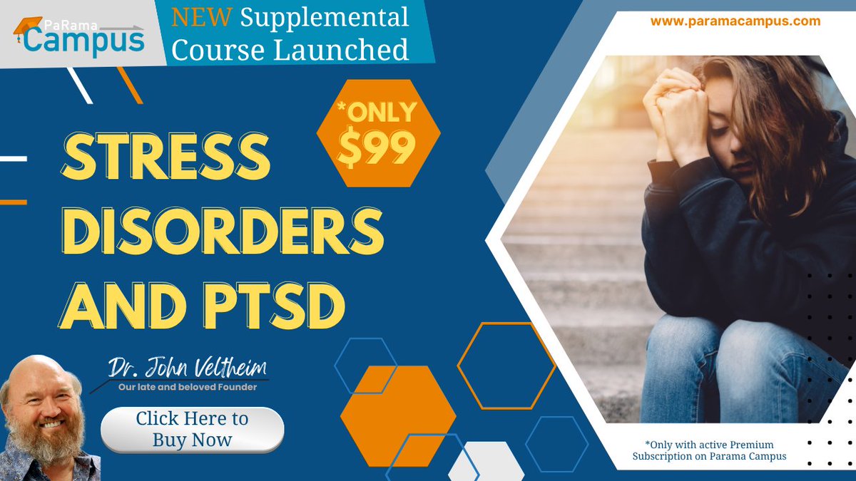 BodyTalkSystem's tweet image. When stress becomes your “new normal,” healing stalls.
Dr. Veltheim’s Stress Disorders &amp;amp; PTSD course reveals how trauma embeds in body &amp;amp; mind—and how to reset.

Enroll 👉 paramacampus.com/Enrollment/Ste…
Premium subs save $50.
#StressRelief #BodyTalk