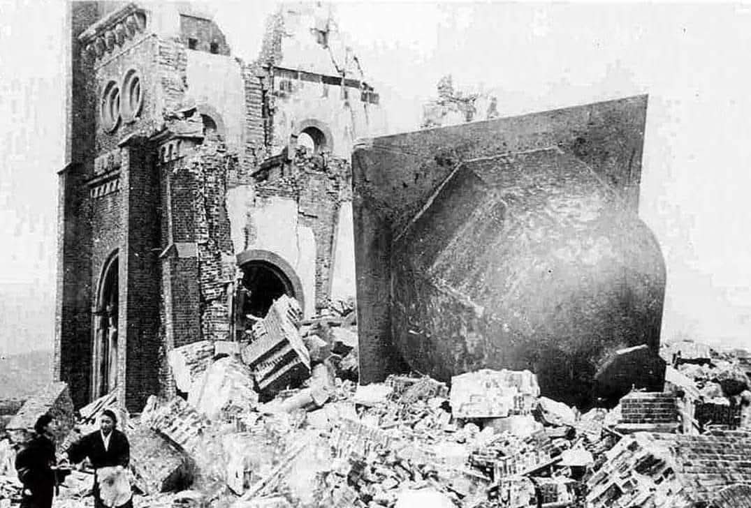 Today in A.D. 1945, the United States Government, the only entity to use nuclear weapons in the recorded history of the world, attacked the city of Nagasaki with a nuclear weapon.

Of those killed in the attack, 1/4th were Catholics.