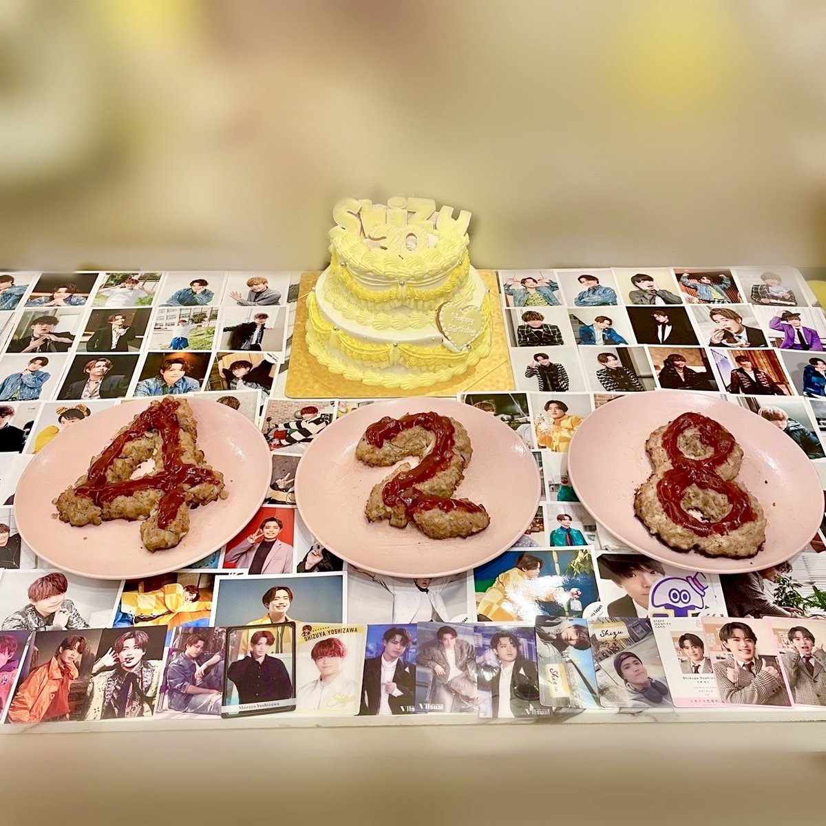 Dosei_shizu_44's tweet photo. 吉澤閑也くん30歳のお誕生日おめでとうございます🎂💛

閑也くんに出会えたことは私の一生の誇りです✨閑也くんの笑顔と幸せと健康を何よりも願っています💞いつも幸せにしてくれてありがとう😭😭✨✨
今日も明日も30歳の閑也くんもずーっと愛してるよ❤️❤️❤️❤️❤️❤️❤️

閑也くんのお陰で出会えた素敵な仲間たちと祝いの舞をしました✨ご査収ください⭐️
 #吉澤閑也
 #Shizu30BDay