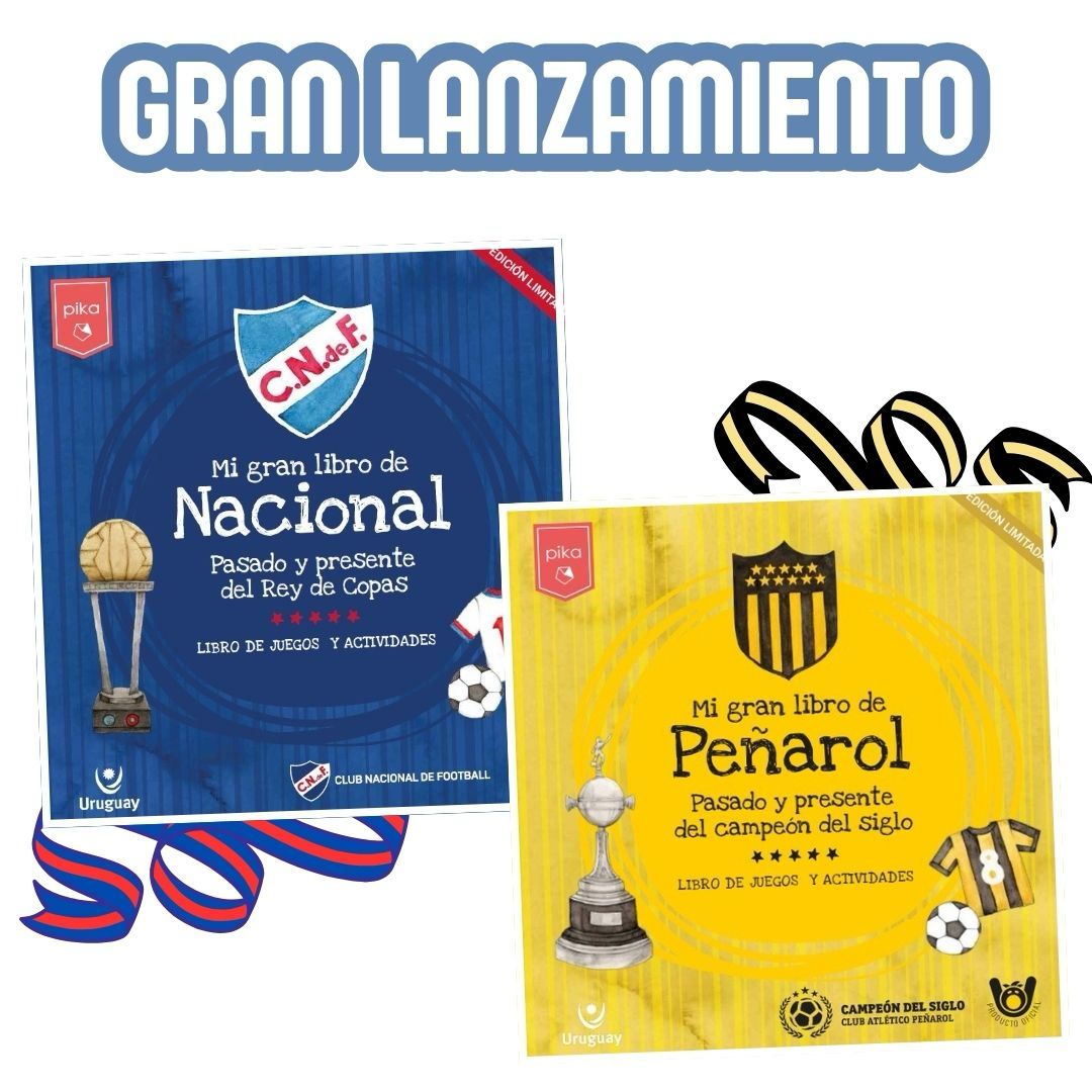 ¡Próximamente en librerías!🇺🇾

🟡⚫️ Un homenaje para los hinchas más pequeños… y un regalo inolvidable para quienes sueñan con vestir la gloriosa aurinegra.

🔵⚪️🔴 ¡Porque ser bolso se siente desde la cuna! Este libro es el primer paso para empezar a vivir la historia tricolor.