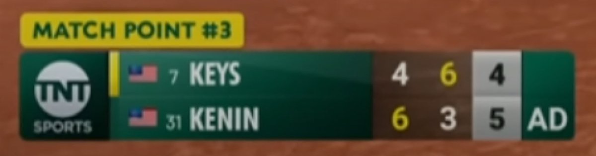 Madison Keys is really the witch of 2025.