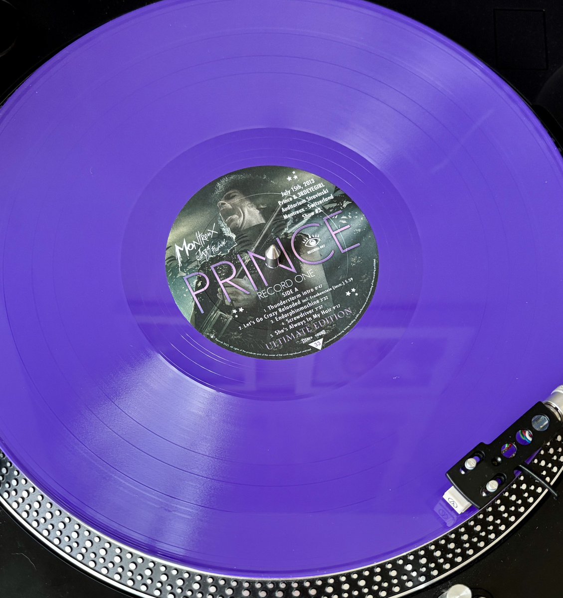 purplefunker's tweet photo. 🔥Prince • Montreux Jazz Festival 2013🔥
Live at The Montreux Jazz Festival
3rd Night
July 15, 2013
Purple Vinyl 3LP
EYE Records
#NowPlaying
#Prince #Prince4Ever
#MontreuxJazzFestival
#EYERecords #VinylAddict https://t.co/gz85snby7o
