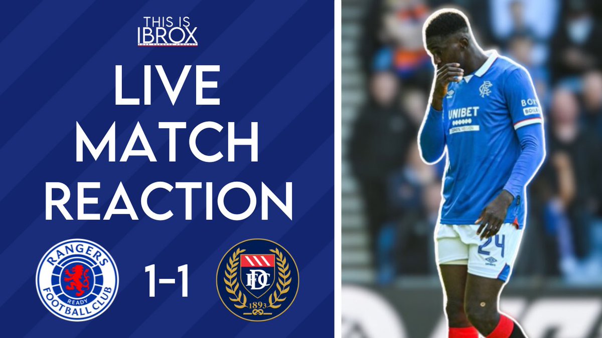 This Is Ibrox - Your Rangers Podcast (@thisisibrox) on Twitter photo Well, that was 🤬
Join <a href="/Craig_Dennett/">Craig Dennett</a> and <a href="/kyrano14/">Kyran Wallace</a> live from Ibrox discussing a dreadful afternoon from Russell Martin’s Rangers with more dropped points to start the season.
Where do we go from here?
Live: youtube.com/live/xYia1m9BP… Well, that was 🤬
Join <a href="/Craig_Dennett/">Craig Dennett</a> and <a href="/kyrano14/">Kyran Wallace</a> live from Ibrox discussing a dreadful afternoon from Russell Martin’s Rangers with more dropped points to start the season.
Where do we go from here?
Live: youtube.com/live/xYia1m9BP…