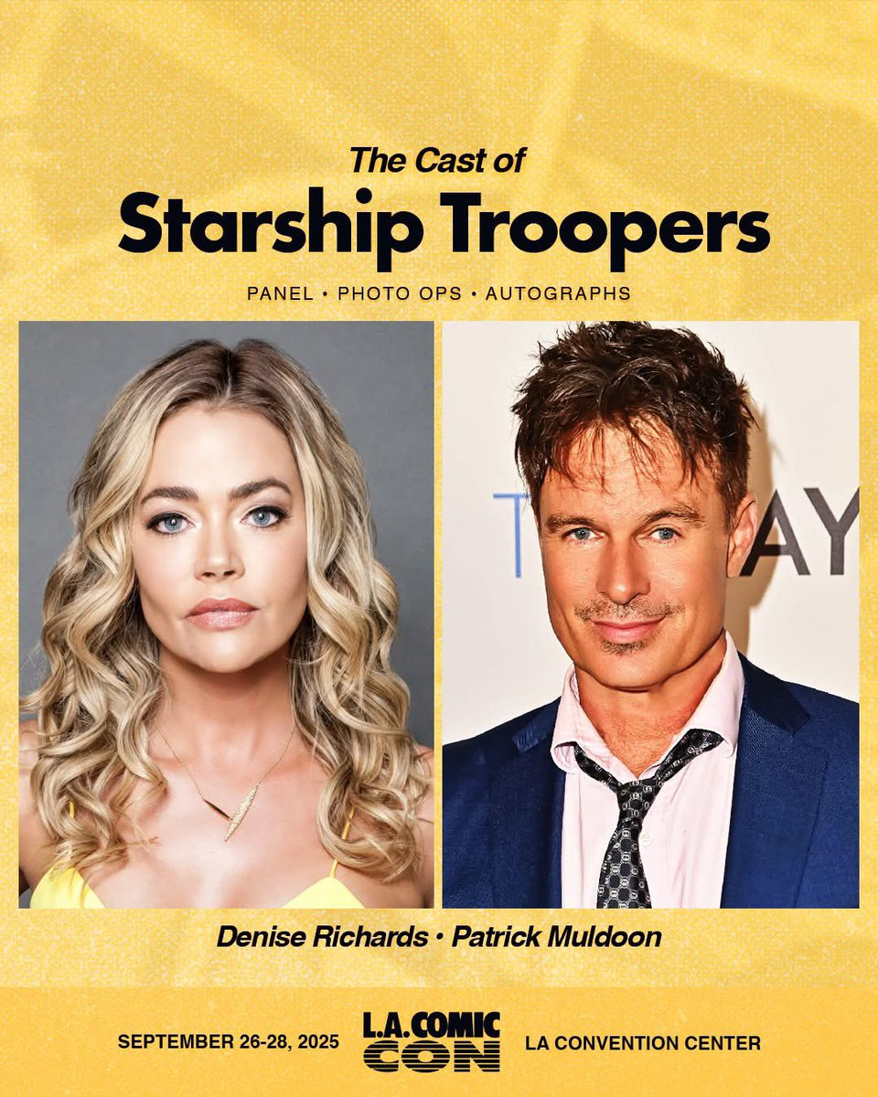 Come say hi!💫 

comicconla.com/guests/denise-…