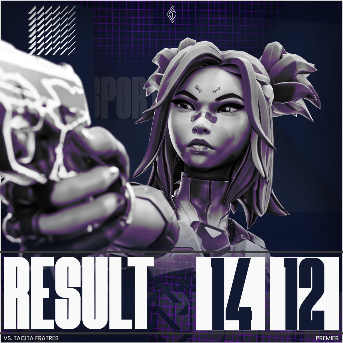 The Valorant team starts the week’s Premier with a win!

Result: 14-12 GG WP.

#CaviForever🤍