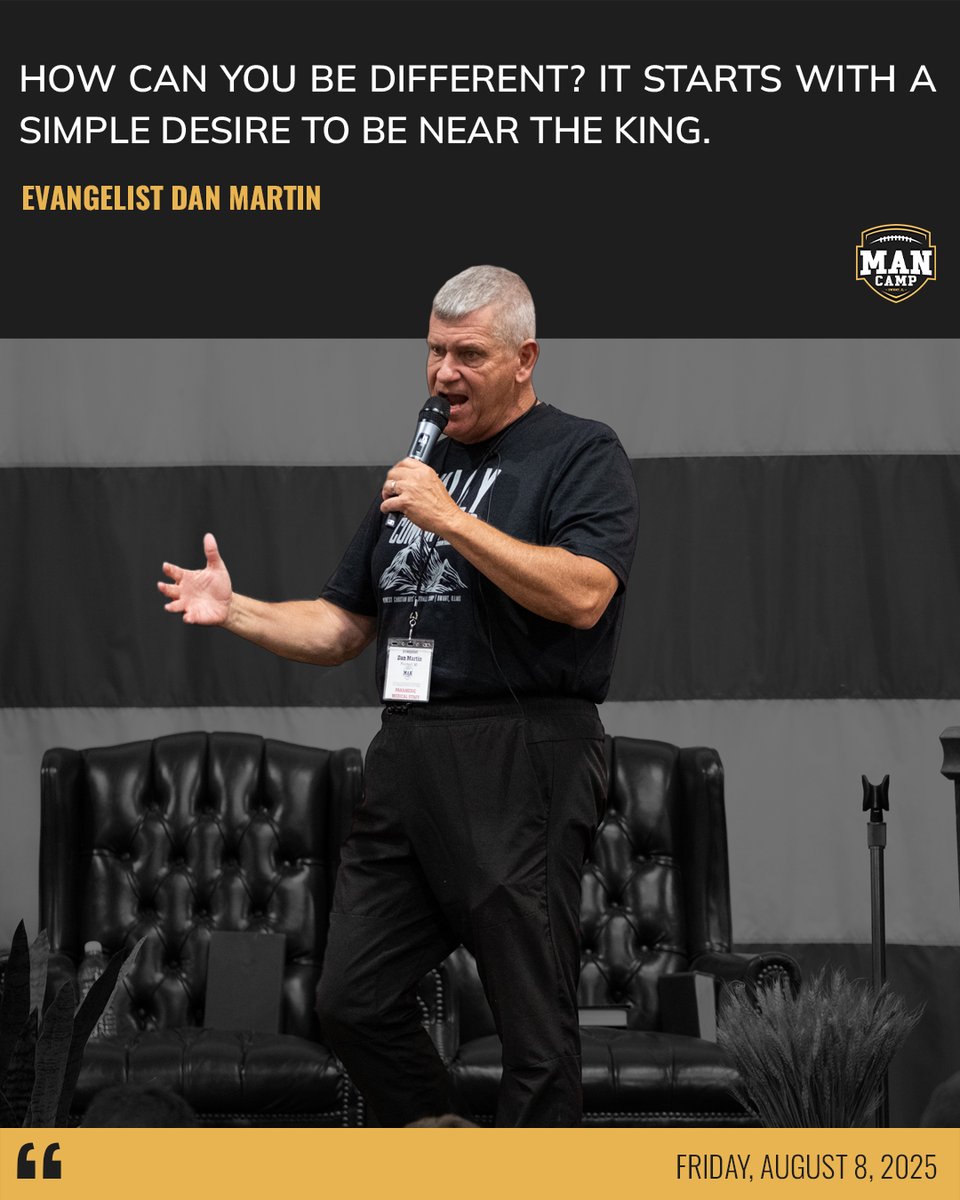 Evangelist Dan Martin closed out the week by preaching on David’s mighty men. He highlighted the first three, which were different. The difference is in the distance to the King. We should get as close as we can!