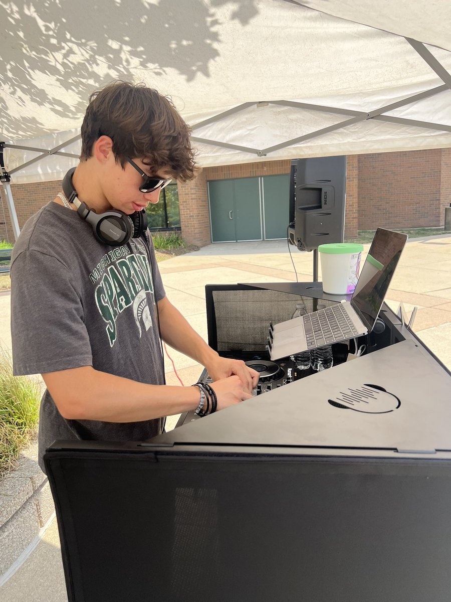 Wrapping up our day <a href="/FHCHSRangers/">Forest Hills Central HS</a> with some ice cream from #SweetCarolines and a visit from the <a href="/adafiredept/">Ada Fire Department - MI</a>. Big shout out to our PTO, community partners, and all the families that supported our class of 2026 as they painted their parking spots! #RangerStrong