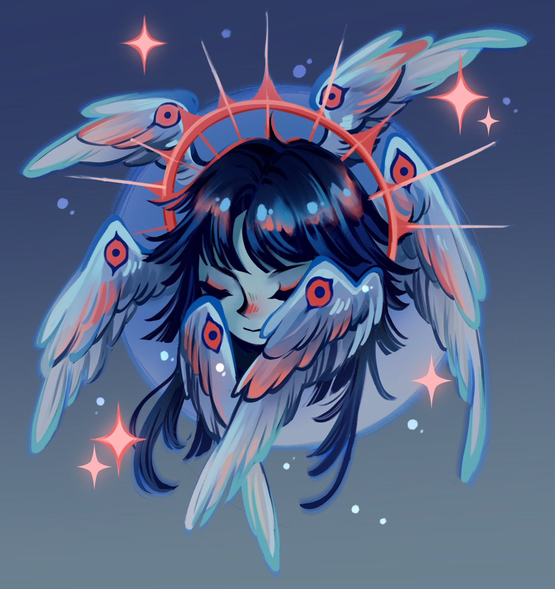 feefal_'s tweet image. Seraphimmy vibes👁️