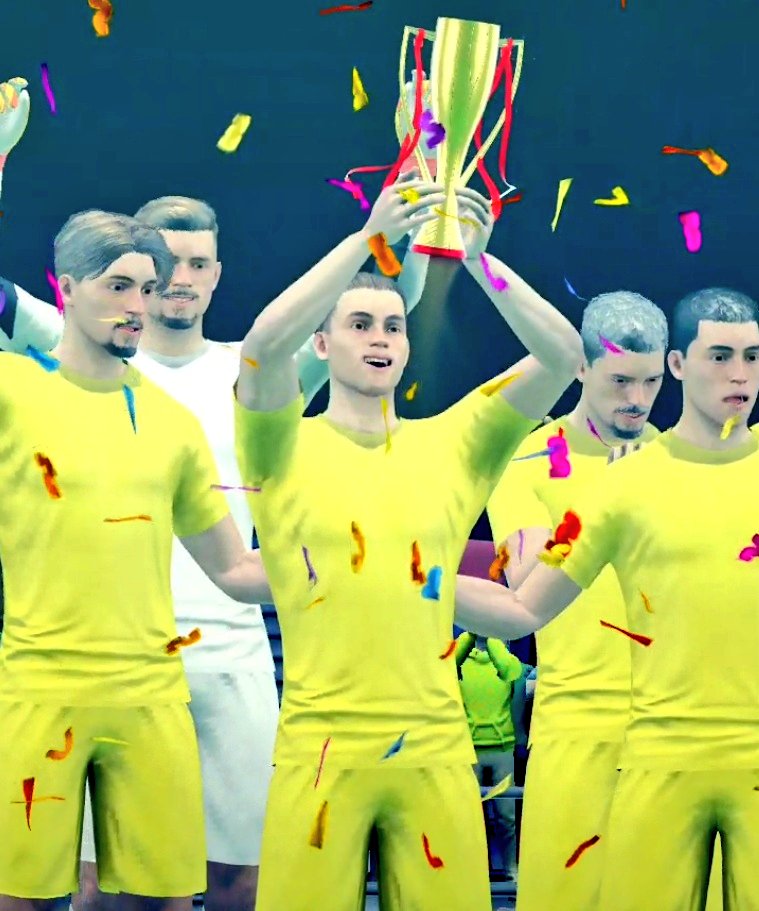 CAPTAIN HENRIKSEN LIFTS THE TROPHY UP HIGH! AFC HAVE THE LEAGUE TITLE RAISED AT AFC STADIUM 🏆🏆🏆💛💛💛