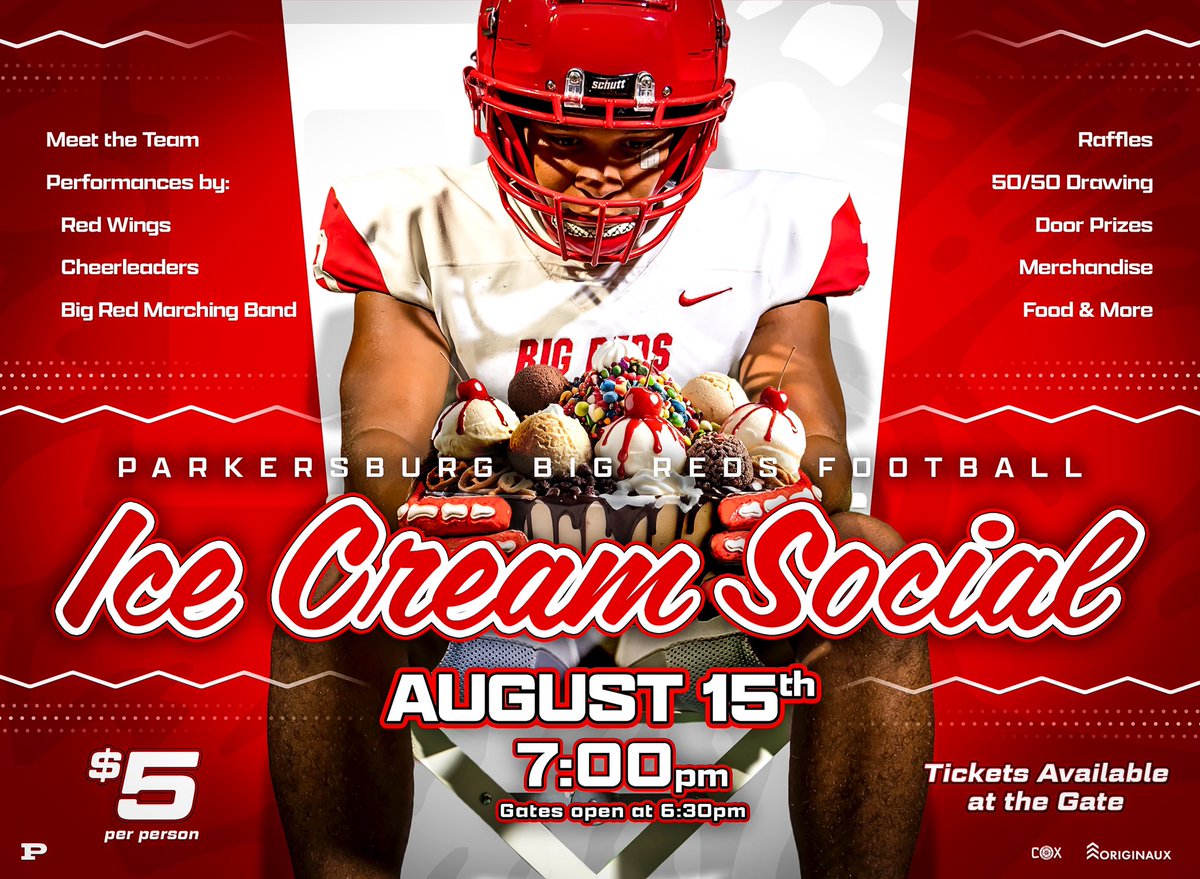 Come meet this years team and eat some ice cream!!