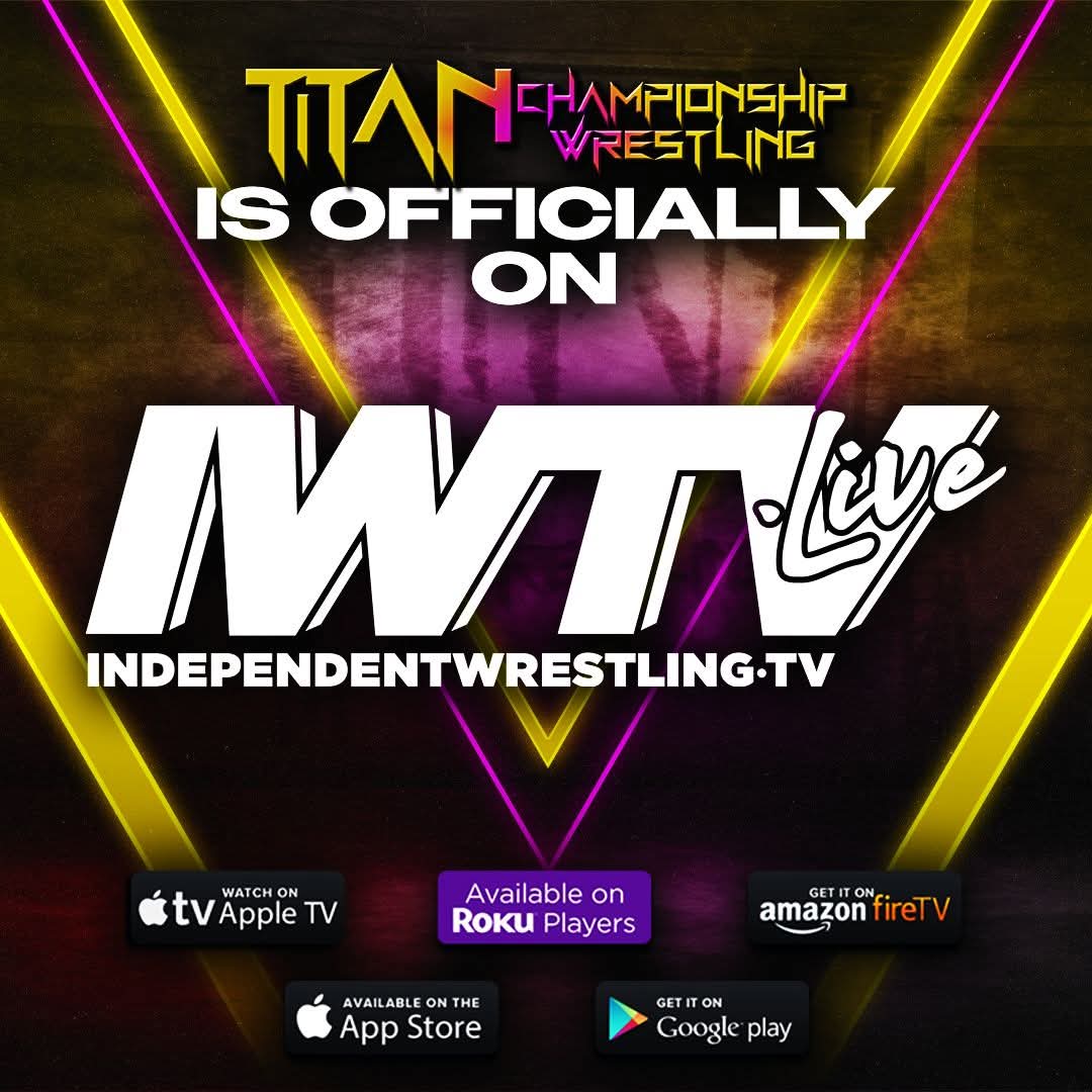 TiTan Championship Wrestling Entertainment (@titanchampions1) on Twitter photo Be sure to check out <a href="/TiTanChampions1/">TiTan Championship Wrestling Entertainment</a> on <a href="/indiewrestling/">IWTV</a>! Check out the last Seaside Showdown and get ready for August 23rd live from The <a href="/BEACHCOMBERBAR/">Beachcomber Bar</a> & Grill!!
Titan Championship Wrestling presents Seaside Showdown 4 Be sure to check out <a href="/TiTanChampions1/">TiTan Championship Wrestling Entertainment</a> on <a href="/indiewrestling/">IWTV</a>! Check out the last Seaside Showdown and get ready for August 23rd live from The <a href="/BEACHCOMBERBAR/">Beachcomber Bar</a> & Grill!!
Titan Championship Wrestling presents Seaside Showdown 4
