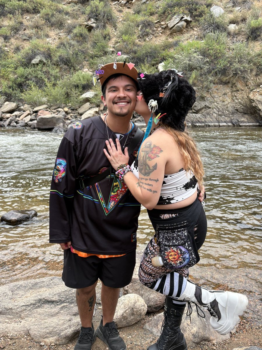 mishawaka was the most incredible show ive experience, the water def was a key part of last night. forever grateful for this life 💜🥹✨