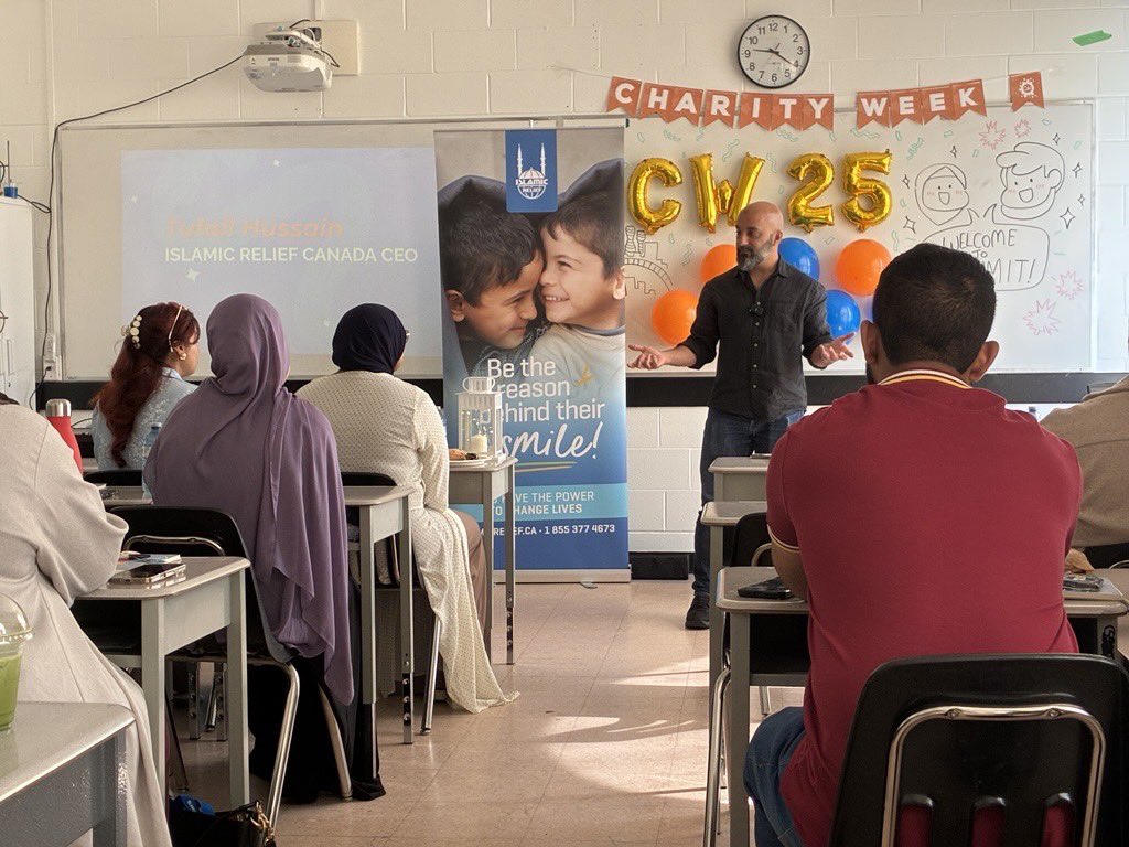 My first public engagement as Interim CEO of <a href="/IRCanada/">IslamicRelief Canada</a> is with our inspirational <a href="/CharityWeek/">Charity Week</a> changemakers - a truly uplifting way to begin my service in Canada 🇨🇦, Alhamdulillah. 

Bismillah 🤲🏼