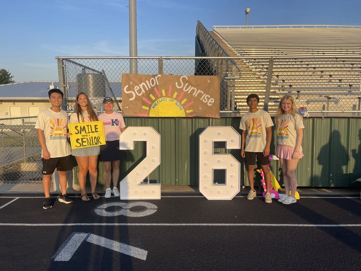 Lisa Simmons (@mrssimmonskhs) on Twitter photo Waking up early with the class of 2026 as they kicked off their last year with Senior Sunrise! 💙💛☀️#KellerSeniors <a href="/KHSIndianNation/">Keller High School</a> Waking up early with the class of 2026 as they kicked off their last year with Senior Sunrise! 💙💛☀️#KellerSeniors <a href="/KHSIndianNation/">Keller High School</a>