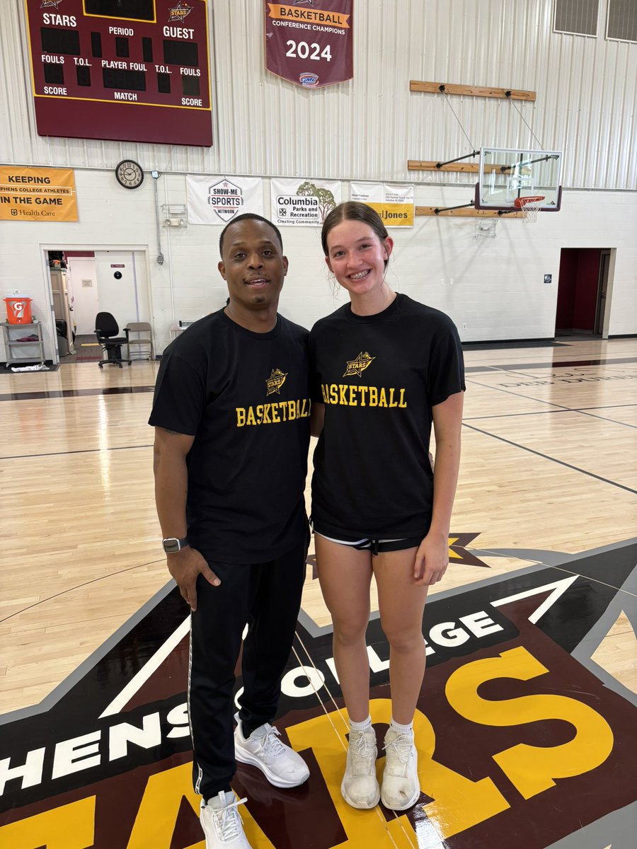 I had a great time today attending the Stephens College Elite Camp. Thank you for the opportunity,  Coach  Bell.  <a href="/MissouriPhenom/">Phenom Basketball</a> <a href="/FHN_GirlsBBall/">FHN Lady Knights Basketball</a> <a href="/AndreBell111/">Andre Bell</a> <a href="/PGHMissouri/">Prep Girls Hoops Missouri</a>