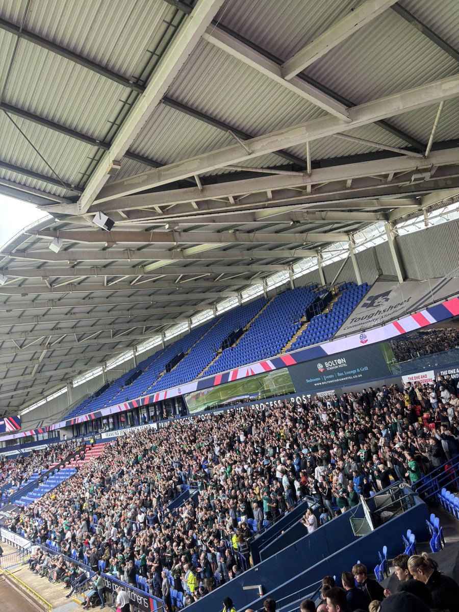 Fair play to Plymouth great support today. #BWFC #PAFC
