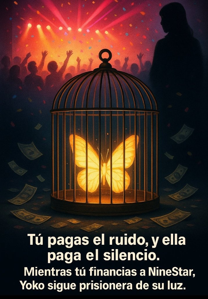 IngridMart93997's tweet photo. Ver la imagen de la mariposa atrapada en la jaula no recuerda que Yoko debe de salir de ahí,pero cuántas de las que están aquí se encuentran igual que la mariposa , atrapada en las mentiras de NINESTAR.
NINESTAR IS UNETHICAL
#StandAgainstNinestar
#FayeYoko #ฝ้ายโยโกะ
#NineStar https://t.co/1qd4bMq6hI