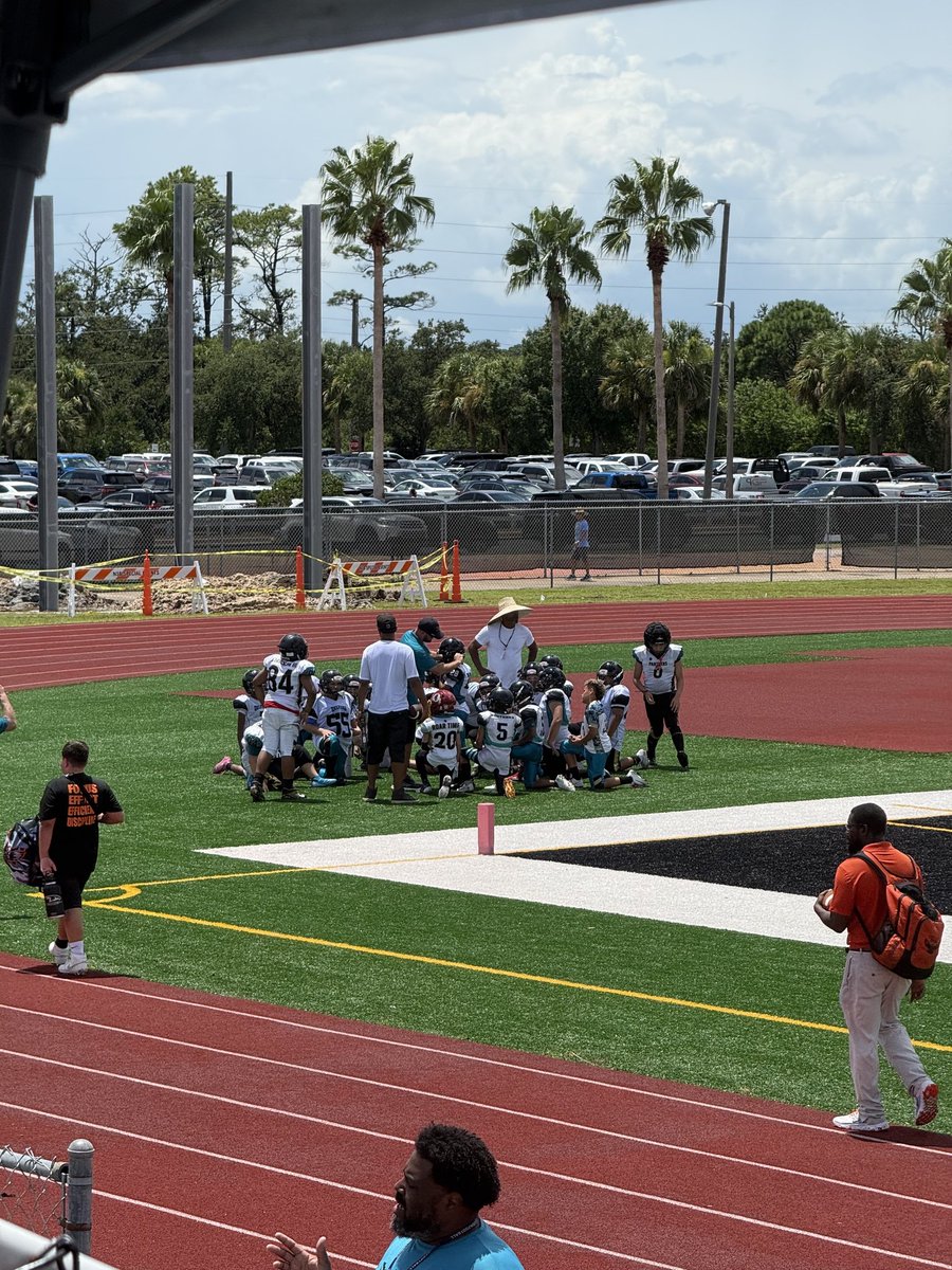 Deltona Panthers 11u showed up and showed out today. We just put the league on notice: We want it all! Thankful and blessed to have dominated the day with no major injuries. 🙏🏾 💪🏽💯 back to work Monday to build on the foundation we've established so far. Love  these boys