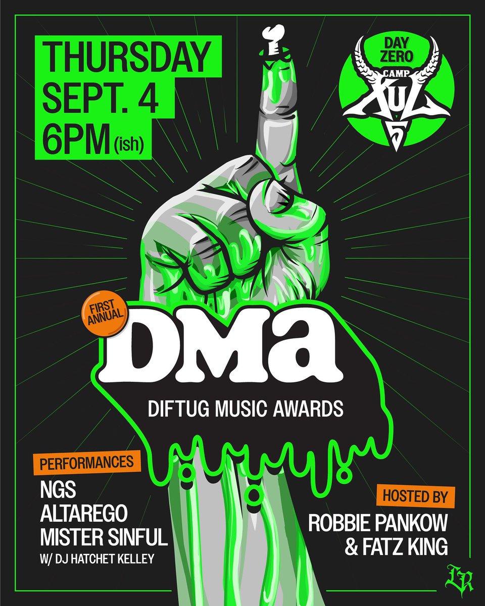 diftunderground's tweet image. We’re having an award show! Go to it!