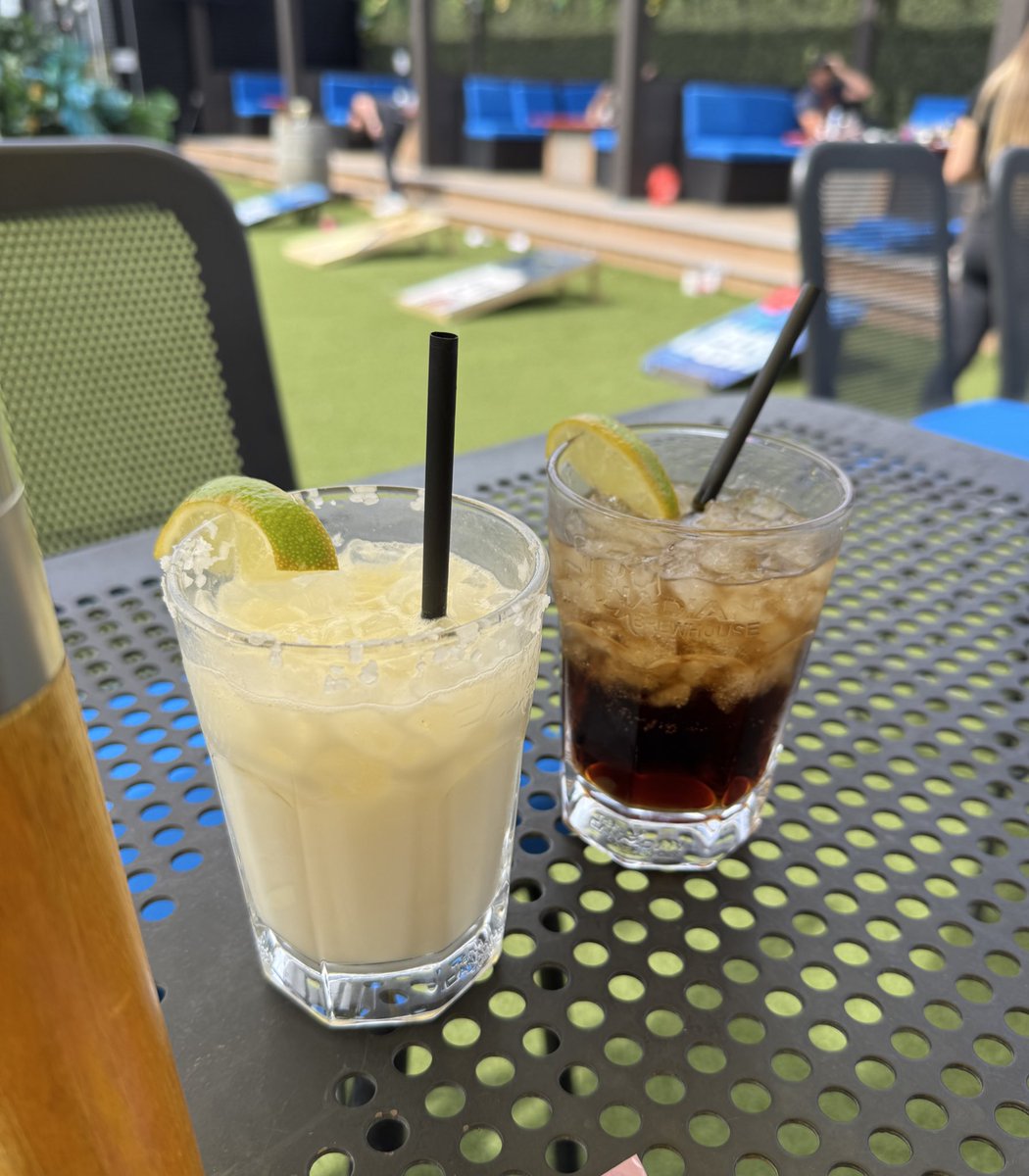 Some people play cornhole for fun. 

I play to win. 

On a patio. 

With a margarita.