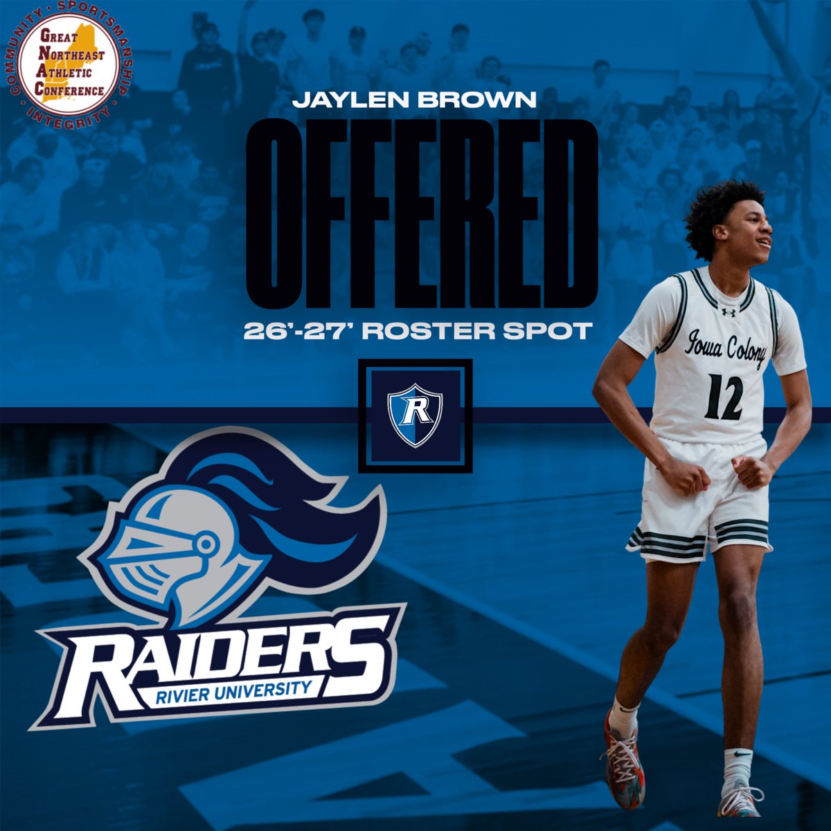 Jaylen Brown (@jayy_amare) on Twitter photo #Blessed to receive my first offer from <a href="/Rivier_MBB/">Rivier Men’s Basketball</a>. Big thanks to <a href="/kstockjr/">Kenny Stocklinski Jr</a> for the opportunity! #Blessed to receive my first offer from <a href="/Rivier_MBB/">Rivier Men’s Basketball</a>. Big thanks to <a href="/kstockjr/">Kenny Stocklinski Jr</a> for the opportunity!